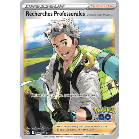 Recherches Professorales - 078/078 - Pokémon GO