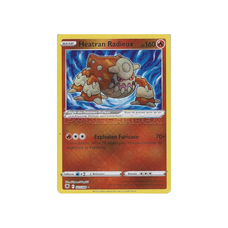 Heatran Radieux - 027/189 - Stars Etincelantes