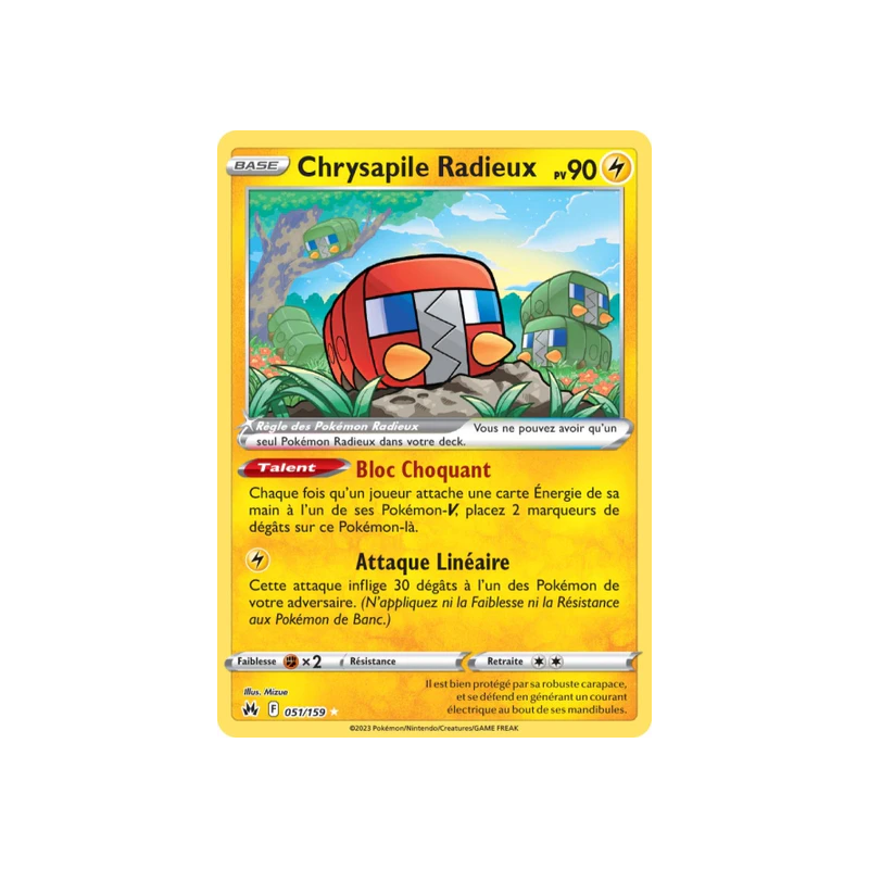 Chrysapille Radieux - 051/159 - Zénith Suprême