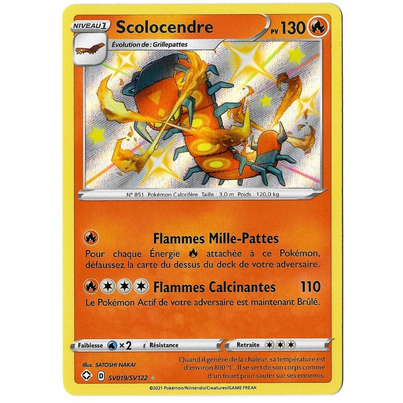 Scolocendre - SV019/SV122 - Destinées Radieuses