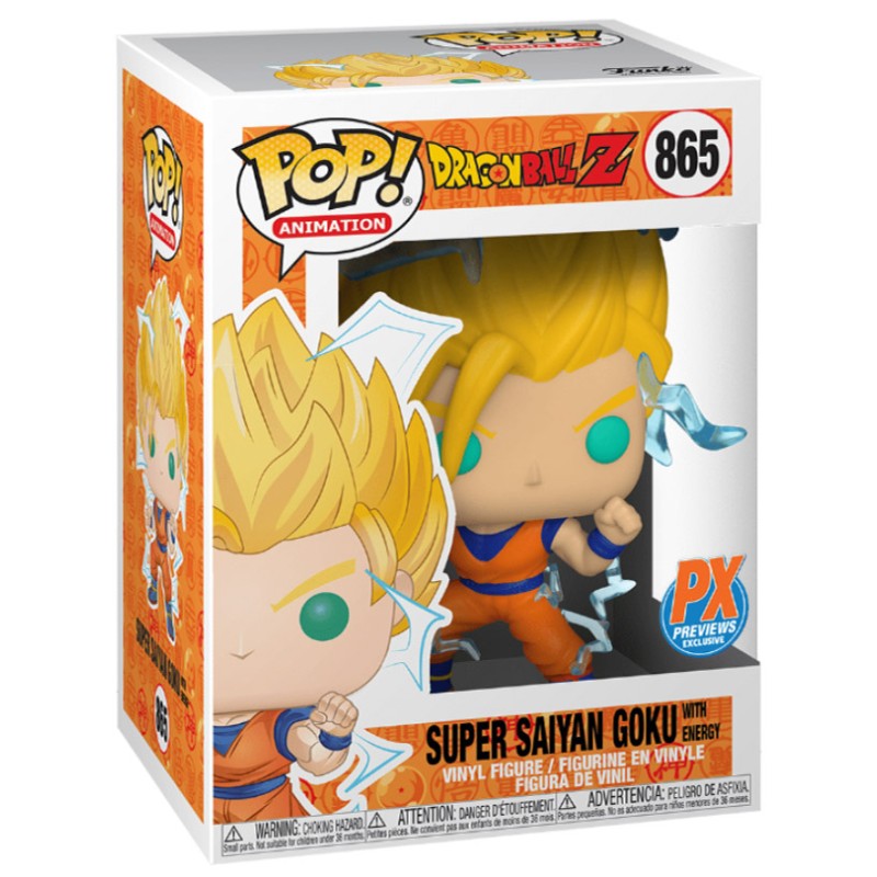 Funko Pop - Dragon Ball Z 865 - Super Saiyan Goku (With Energy)