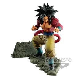 Figurine Banpresto - DragonBall Dokkan Battle - Super Saiyan 4 Son Goku  4th Anniversary  17cm