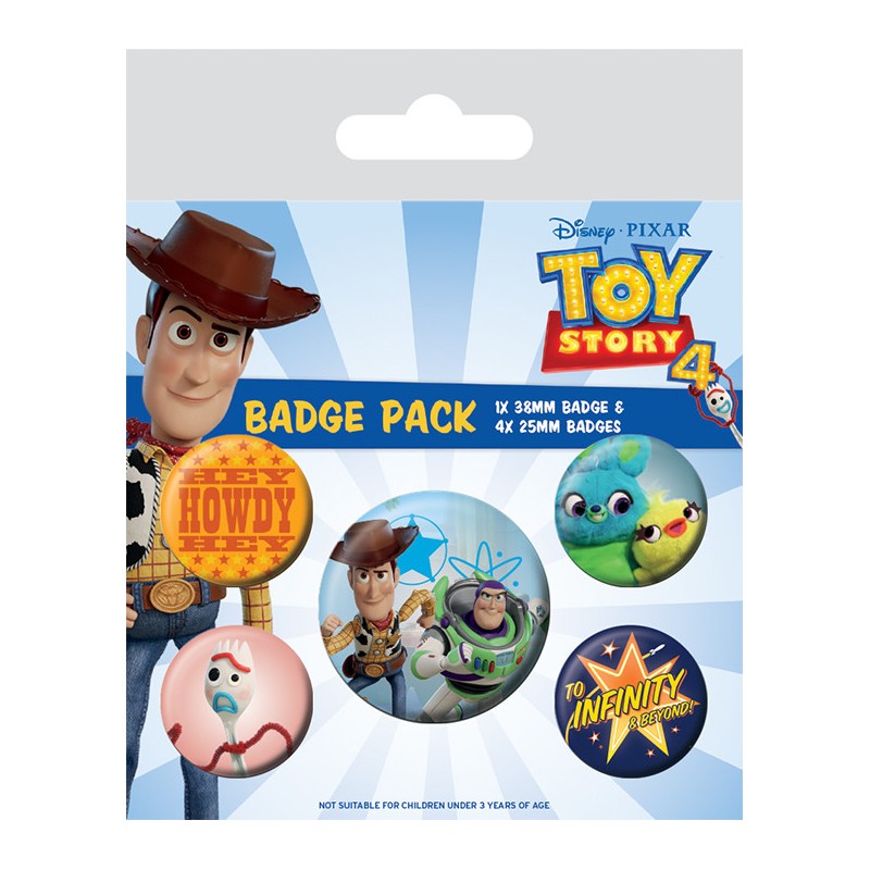 Toy Story badge pack