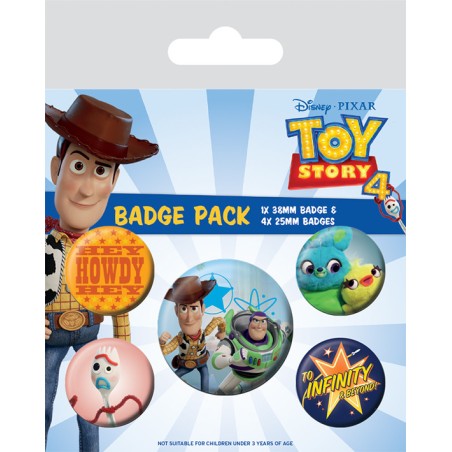 Toy Story badge pack