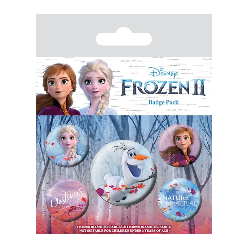 Disney frozen badge pack