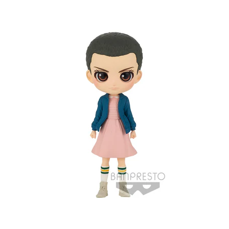 Figurine Stranger Things - Eleven Vol.1 - Q Posket Banpresto - 13 cm