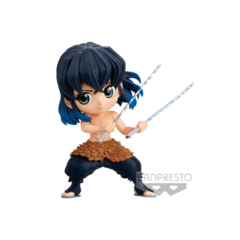 Figurine Demon Slayer - Inosuke Hashibira - Q Posket II Version A - Banpresto - 13 cm