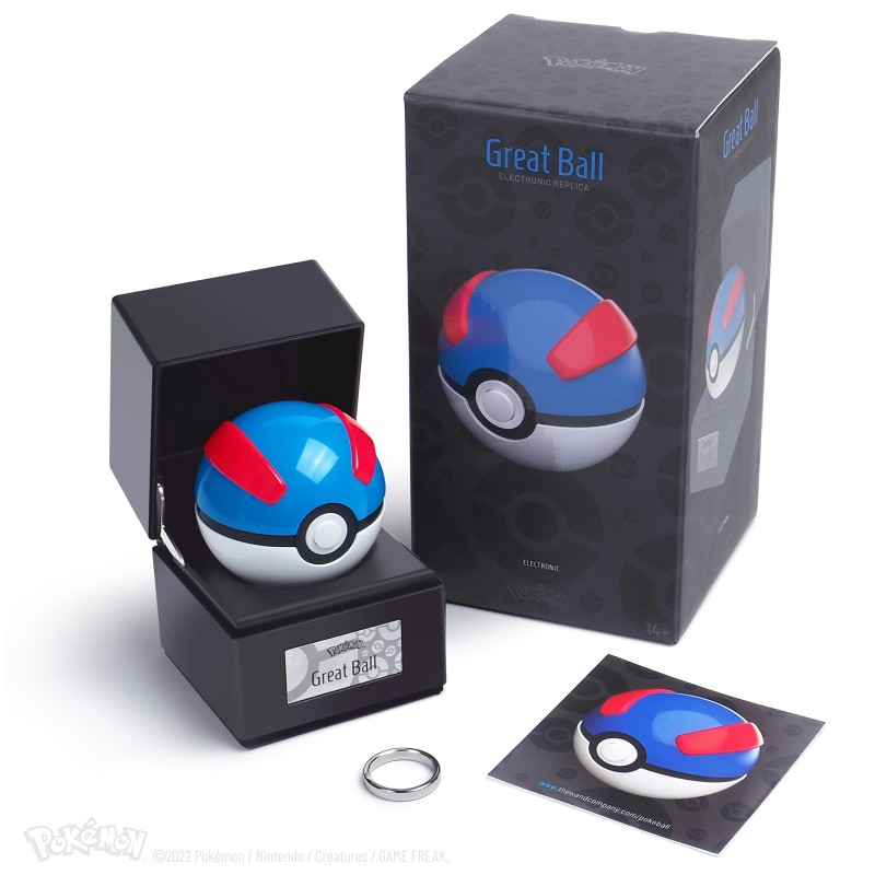 pokémon great ball electronic replica