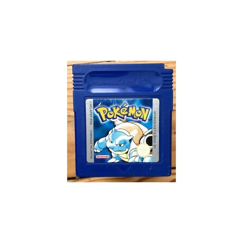 Jeux Gameboy - Pokémon Bleu