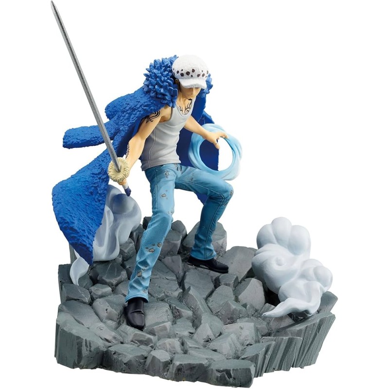 Figurine One Piece - Trafalgar Law - Senkozekkei - Banpresto - 11 cm