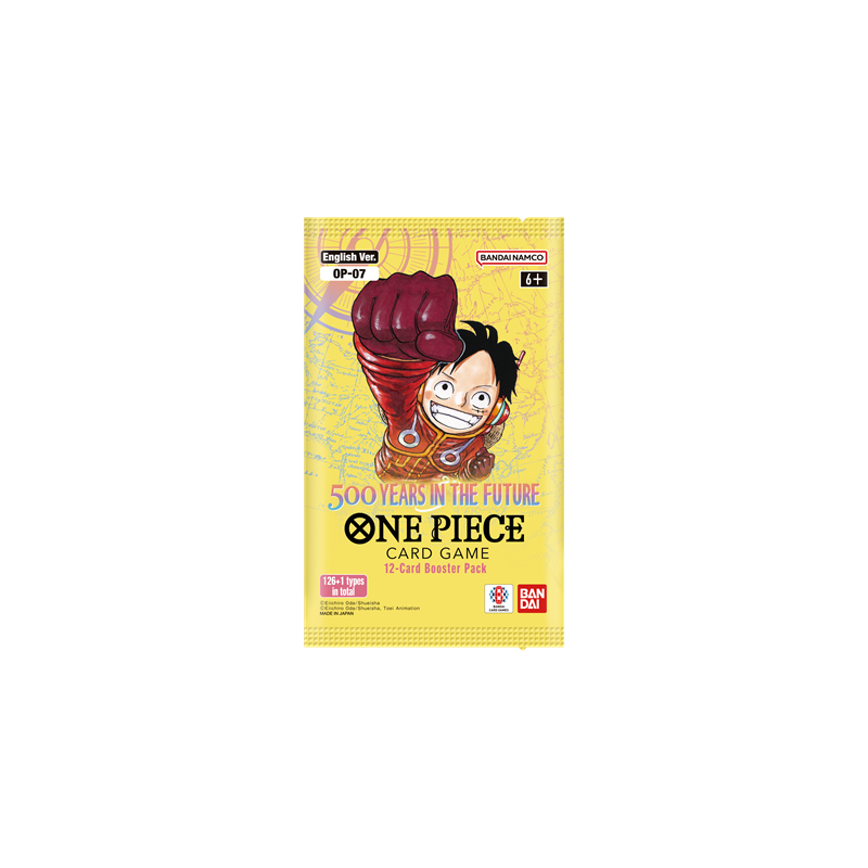 Display One Piece - OP07 - 500 years in the future (ENG) (sur commande)