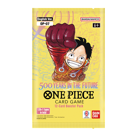 Display One Piece - OP07 - 500 years in the future (ENG) (sur commande)