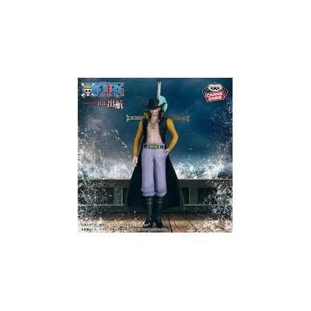 Figurine Banpresto - ONE PIECE - Dracule Mihawk - Figurine The Shukko 16cm (Preco)