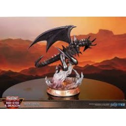 Figurine Yu-Gi-Oh! Dragon Noir aux Yeux Rouges Black Edition F4F 33 cm