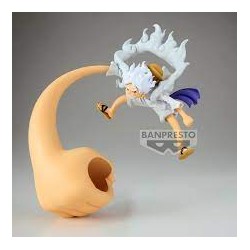 Figurine One Piece - Luffy Gear 5 - Senkozekkei - Banpresto - 10 cm