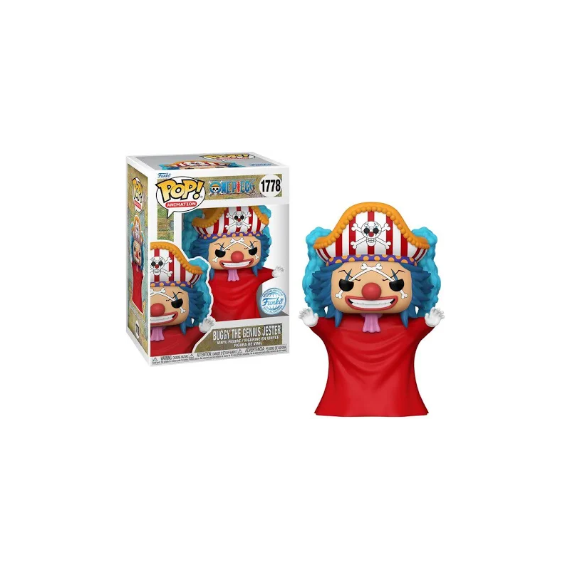 Funko Pop - One Piece 1778 - Buggy The Genius Jester (Funko édition spéciale)