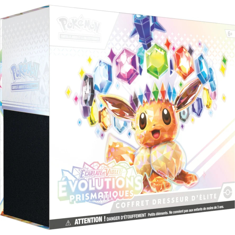 Coffret Dresseur d’Élite Pokémon EV8.5 Évolutions Prismatiques FR – ETB Scellée