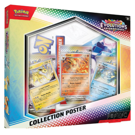 Coffret Pokemon Poster - EV8.5 Evolutions Prismatiques - FR (PRECO)