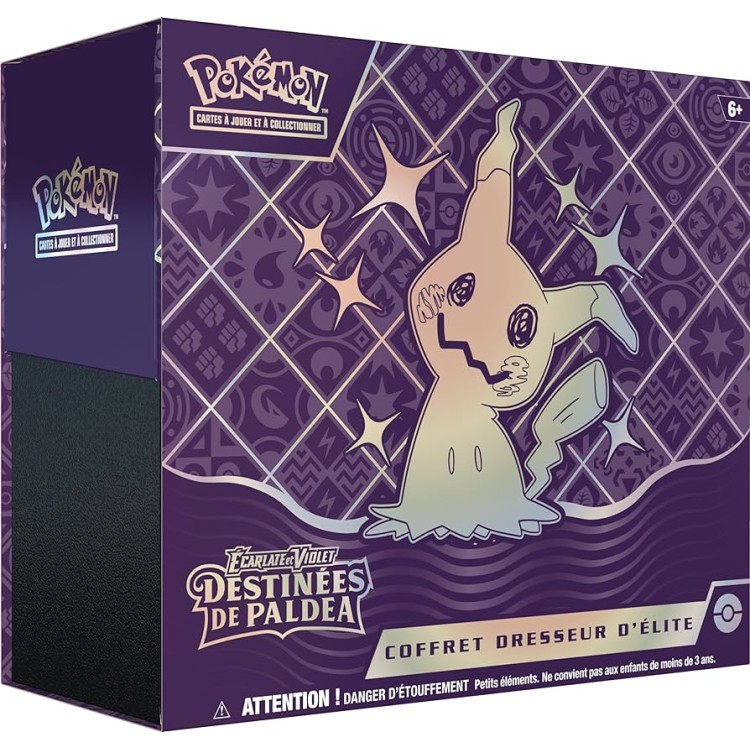 ETB Pokémon EV4.5 Destinées à Paldea FR – Coffret Dresseur d’Élite