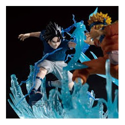 Figurine Banpresto - Naruto - Sasuke Uchiwa - 12cm - Combinaison Battle