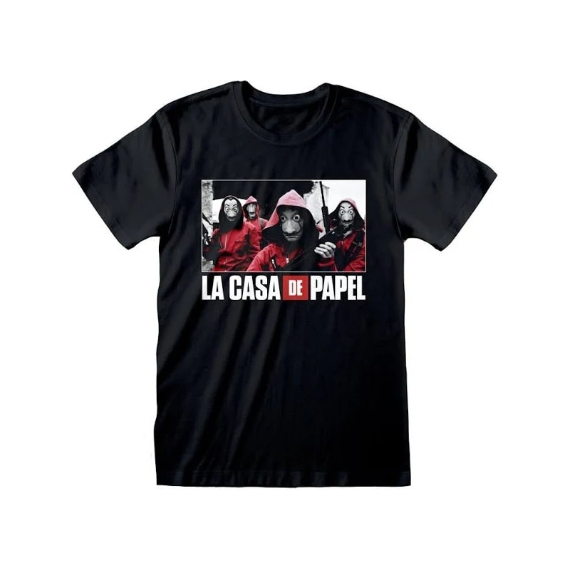 T-Shirt - La Casa de Papel - Unisexe TAILLE : (L)