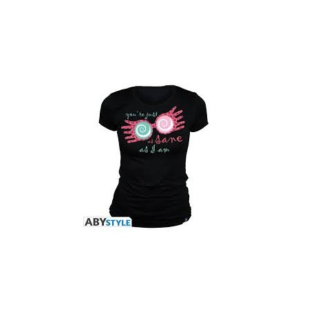 T-Shirt - Harry Potter - You're Just as Sane as I Am - Femme TAILLE : (XL)