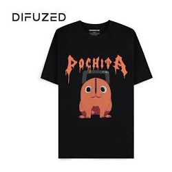 Difuzed - Chainsaw Man - Pochita The Chainsaw Devil - Men's Short Sleeved T-shirt (Noir)