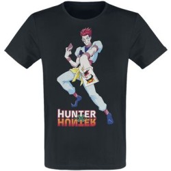 Hisoka Morow | T-Shirt Manches courtes | noir par Hunter x Hunter