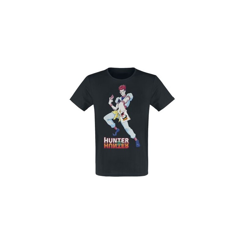 Hisoka Morow | T-Shirt Manches courtes | noir par Hunter x Hunter