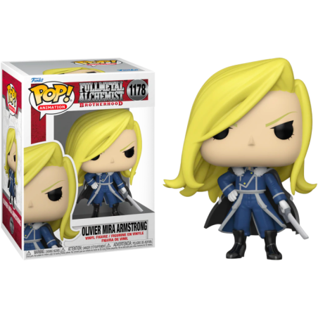 Funko POP - Fullmetal Alchemist: Brotherhood 1178 – Olivier Mira Armstrong – Avec épée