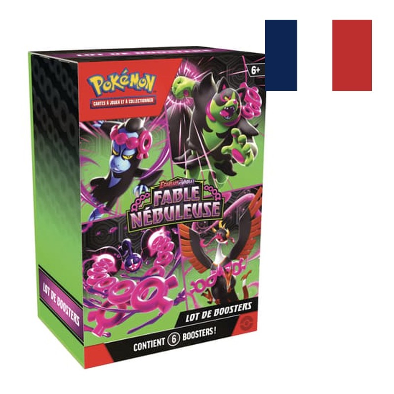 Bundle Pokémon 6.5 Fable Nébuleuse FR – Coffret de Boosters JCC Pokémon