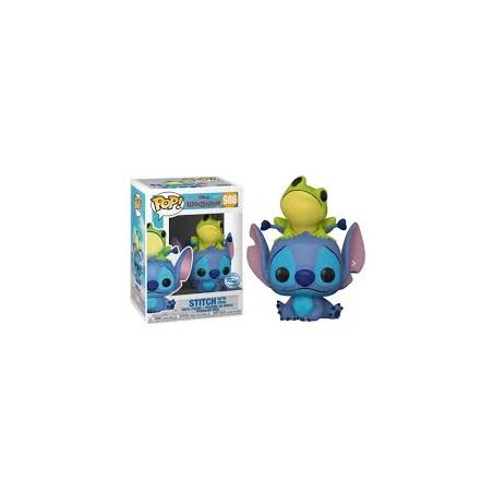 Funko Pop - Lilo & Stitch 986 - Stitch with Frog (Edition Special)