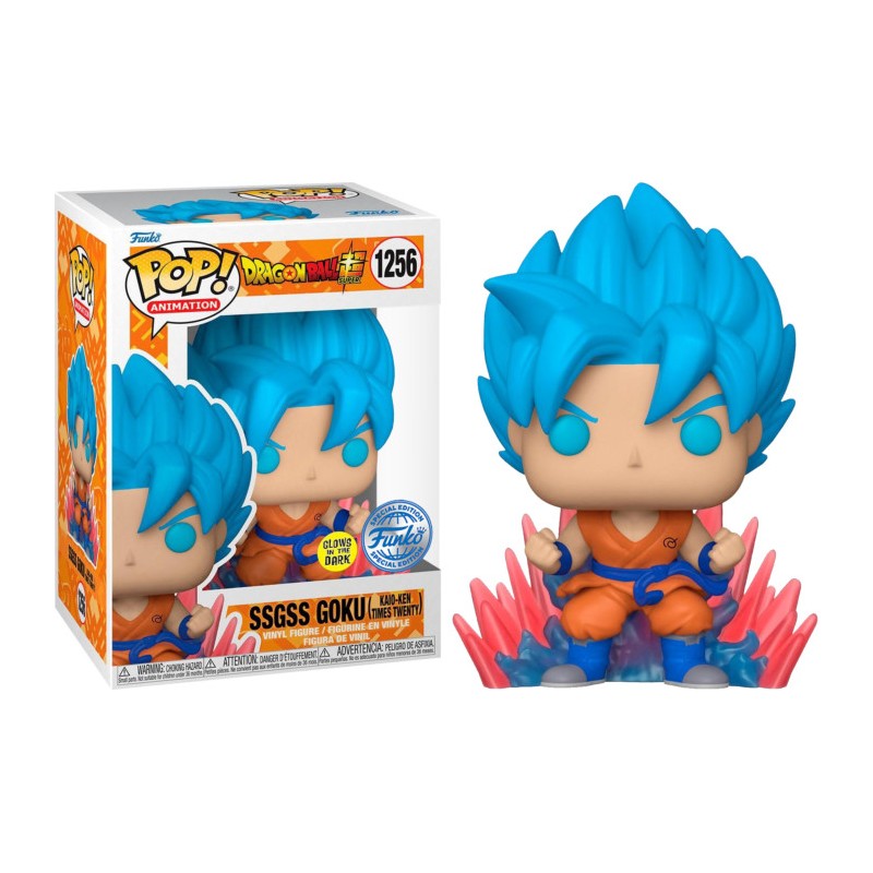 Funko Pop - Dragon Ball Super 1256 - Goku Kaioken x20 (Edition Special)