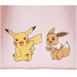 Sac à Dos Loungefly Pokémon Café Pikachu & Évoli Rose Mini Backpack Officiel