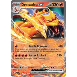 Carte pokemon - Dracaufeu EX 006/165 151 (Etat:NM)