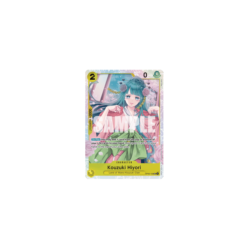 Carte one piece - Kouzuki Hiyori (OP06-106)