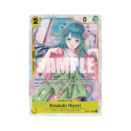 Carte one piece - Kouzuki Hiyori (OP06-106)