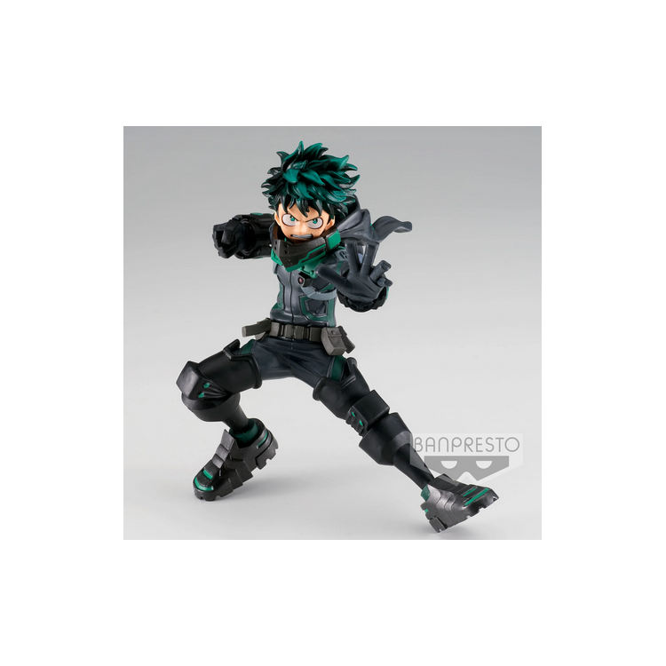 Figurine My Hero Academia - Izuku Midoriya Deku - The Amazing Heroes World Heroes Mission - Banpresto - 15 cm