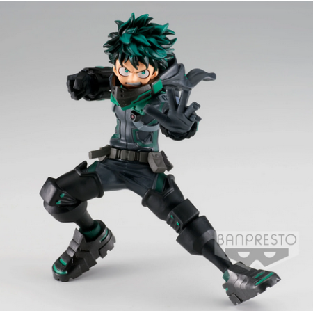 Figurine My Hero Academia - Izuku Midoriya Deku - The Amazing Heroes World Heroes Mission - Banpresto - 15 cm