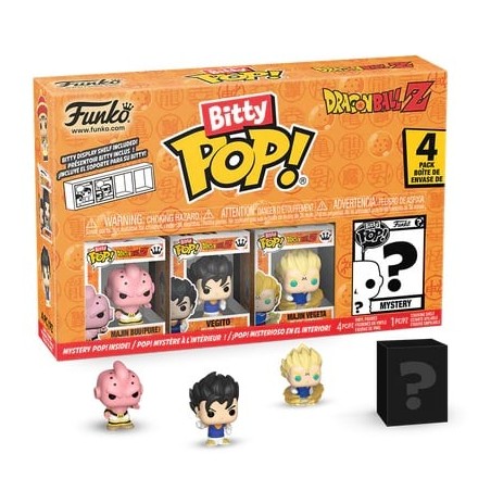 Bitty Pop - Dragon Ball Z - Majin Buu / Vegito / Majin Vegeta