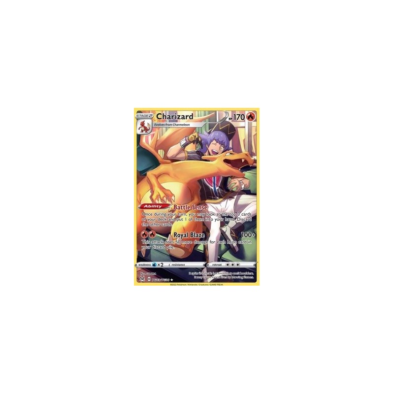 Carte Pokémon -  Origine Perdue - Dracaufeu TG03/TG30 (Etat: NM)