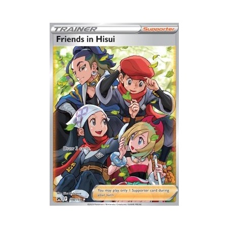 Carte Pokémon - Zénith Suprême - Amis de Hisui 148/159 (Etat:NM)