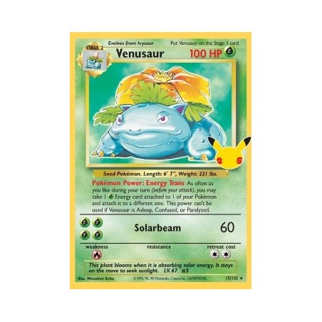 Carte Pokémon - Célébration - Florizzare 15/102 (Etat: NM)