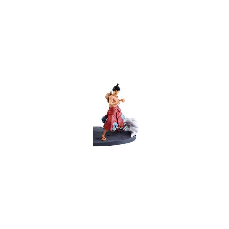 Figurine One Piece Luffy Log File Selection Worst Generation Banpresto 13 cm