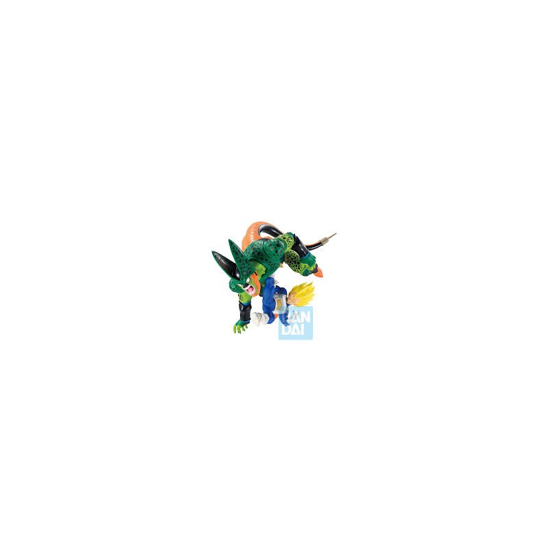 Figurine Bandai - Dragon Ball Z - Figurine Vegeta vs Cell - Dragon History II
