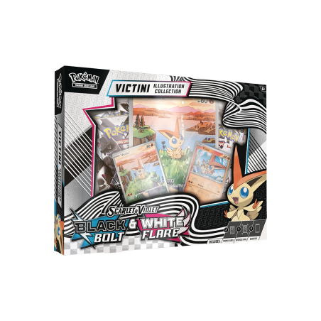 Coffret Pokemon - E10.5V Coffret illustration Foudre Noire et Flamme Blanche FR