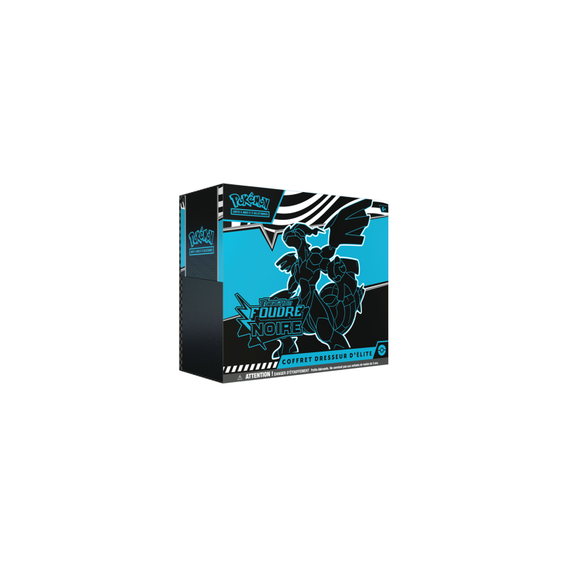 Coffret Pokemon - EV10.5 Coffret Dresseur D'Elite (ETB) Foudre Noire FR (Preco)
