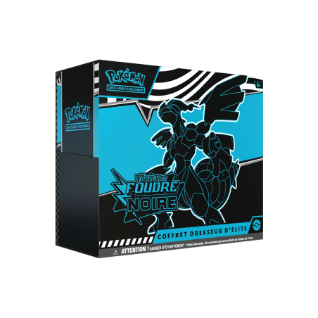 Coffret Pokemon - EV10.5 Coffret Dresseur D'Elite (ETB) Foudre Noire FR (Preco)