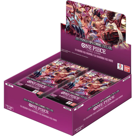 Display Boosters - OP11 - Des Poings Vifs comme l'Eclair (FR)