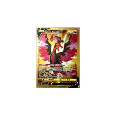 Carte Pokémon - Étoiles brillantes -  Sulfura de Galar V 183/172 (Etat:NM)
